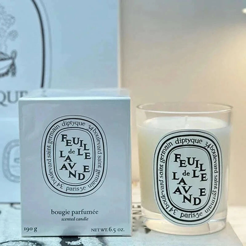 KIMLUD, Romantic Limited Diptyques Candles Sakura Scented Fragrance Candle Light Gift High Quality Aromatherapy Perfume Aroma Home Decor, KIMLUD Womens Clothes