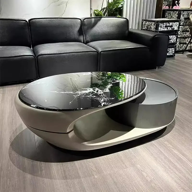 motorhome Living room coffee table Luxury Furniture Nordic Modern furnitures for garden coffee Sedentary Round coffee table