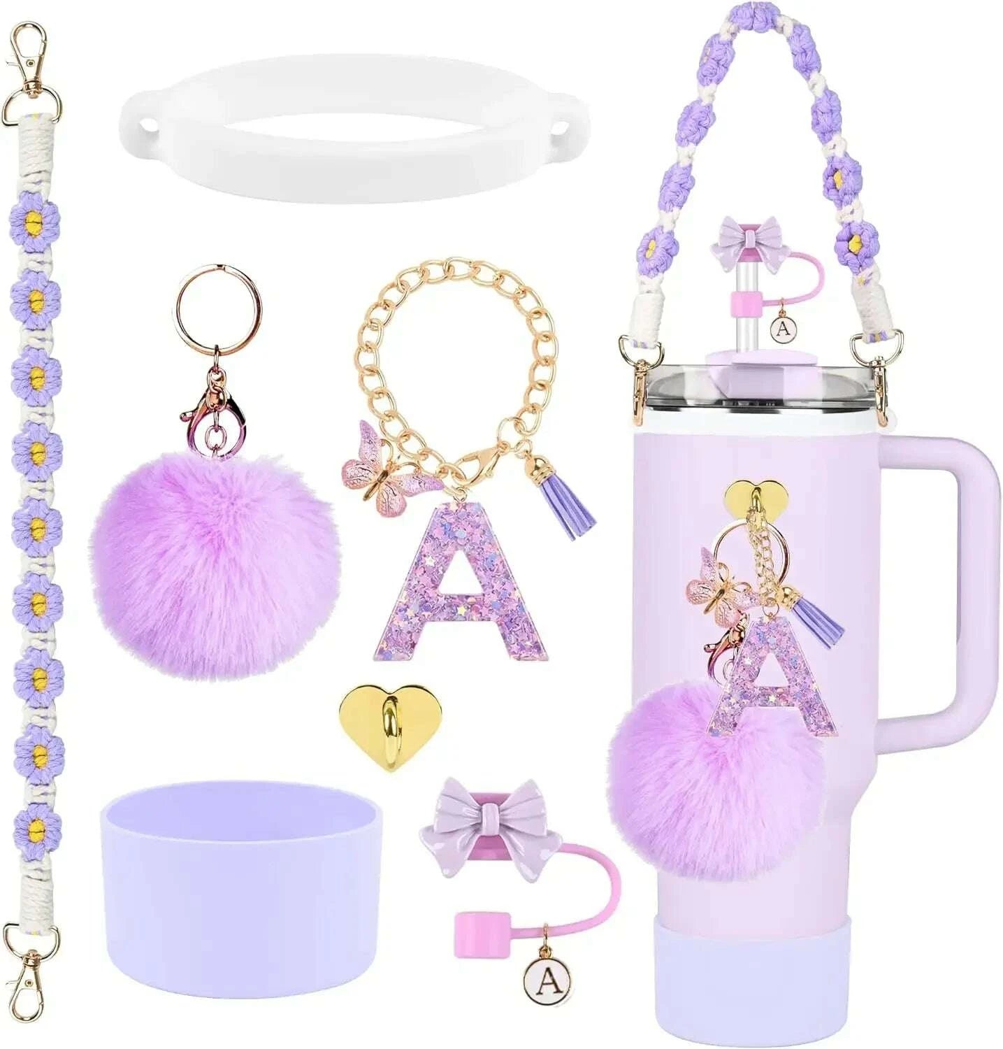 kimlud-7pcs-accessories-set-for-stanley-cup-purple-straw-topper-cup-boot-water-bottle-handle-strap-letter-charms-40oz-30oz-tumbler-kimlud-womens-clothes-34635486