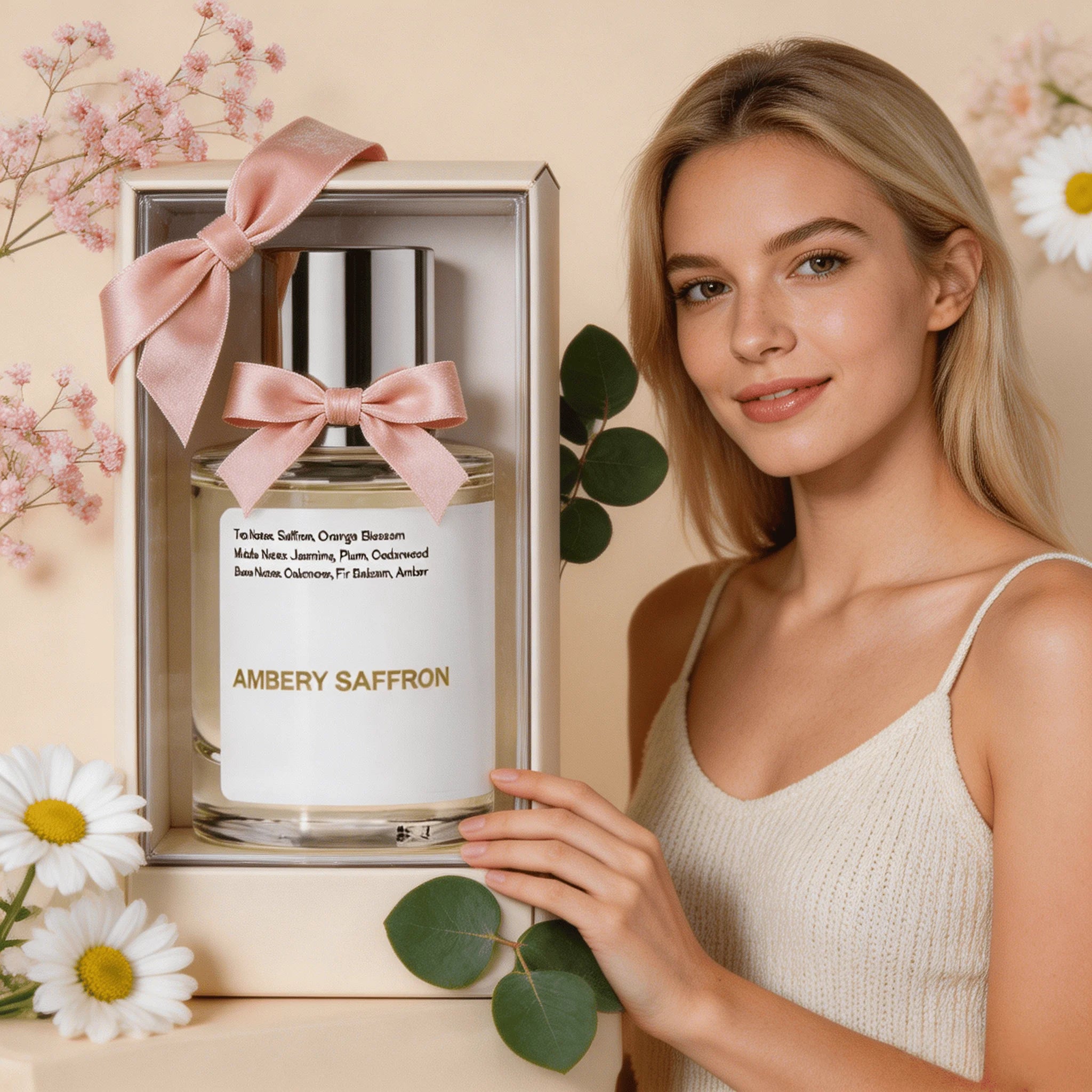 Ambery Saffron EDP Spray Fragrance — Amber | KIMLUD