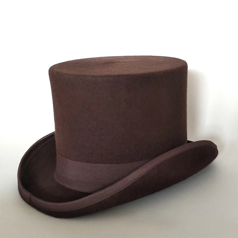 Top Hat - Magician Presidential High Hat - Wool | KIMLUD