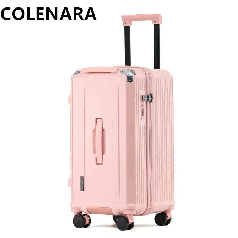 colenara-high-quality-luggage-2830-large-capacity-trolley-case-2226-abspc-cart-type-duffel-bag-3234-inch-travel-suitcasekimlud-womens-fashion-34613362