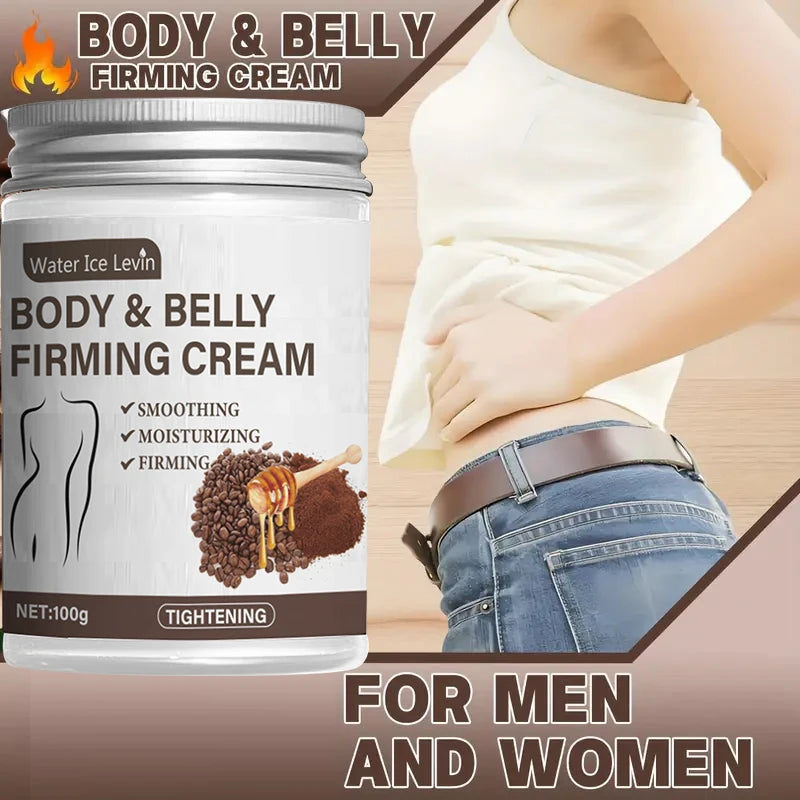 Caffeine-Infused Firming Cream For Abdomen And Thighs — Ivory | KIMLUD