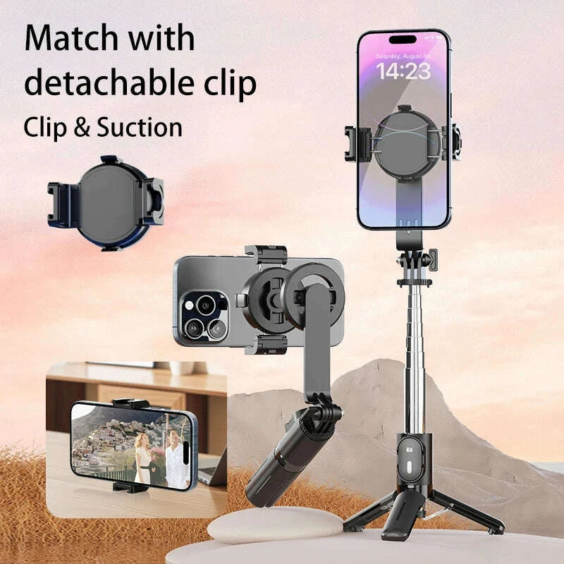 p08y-pro-magsafe-mini-magnetic-selfie-stick-bluetooth-remote-tripod-stabilizer-with-remote-control-for-smart-phoneskimludkimlud-35567331