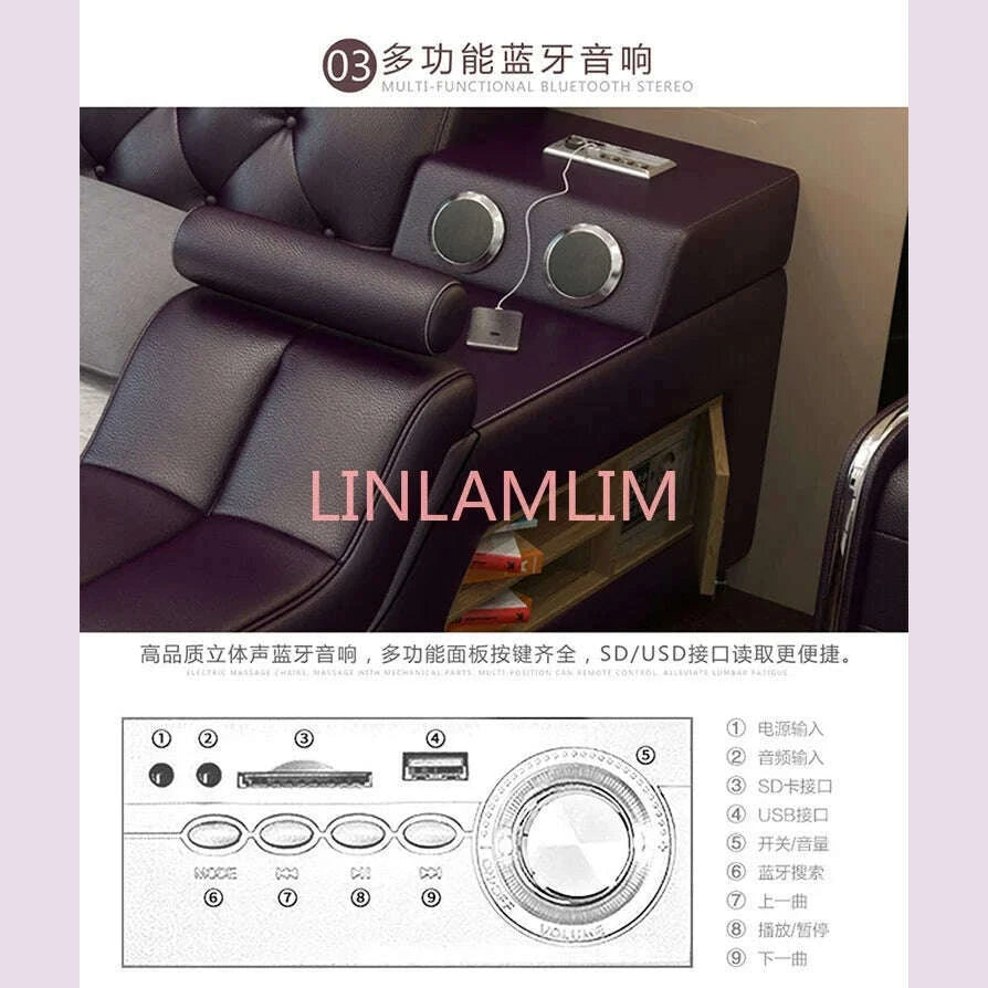 genuine-leather-bed-frame-soft-beds-massager-storage-safe-speaker-led-light-bedroom-cama-muebles-de-dormitorio-camas-quartokimlud-womens-fashion-34603532