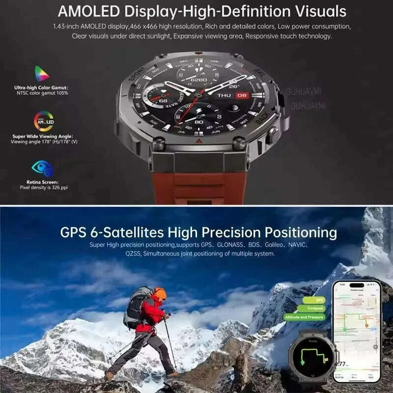 t-rex-3-built-in-dual-band-gps-military-smartwatch-men-compass-altimeter-barometric-10atmip69k-waterproof-170-sport-smartwatchkimlud-womens-fashion-34608234