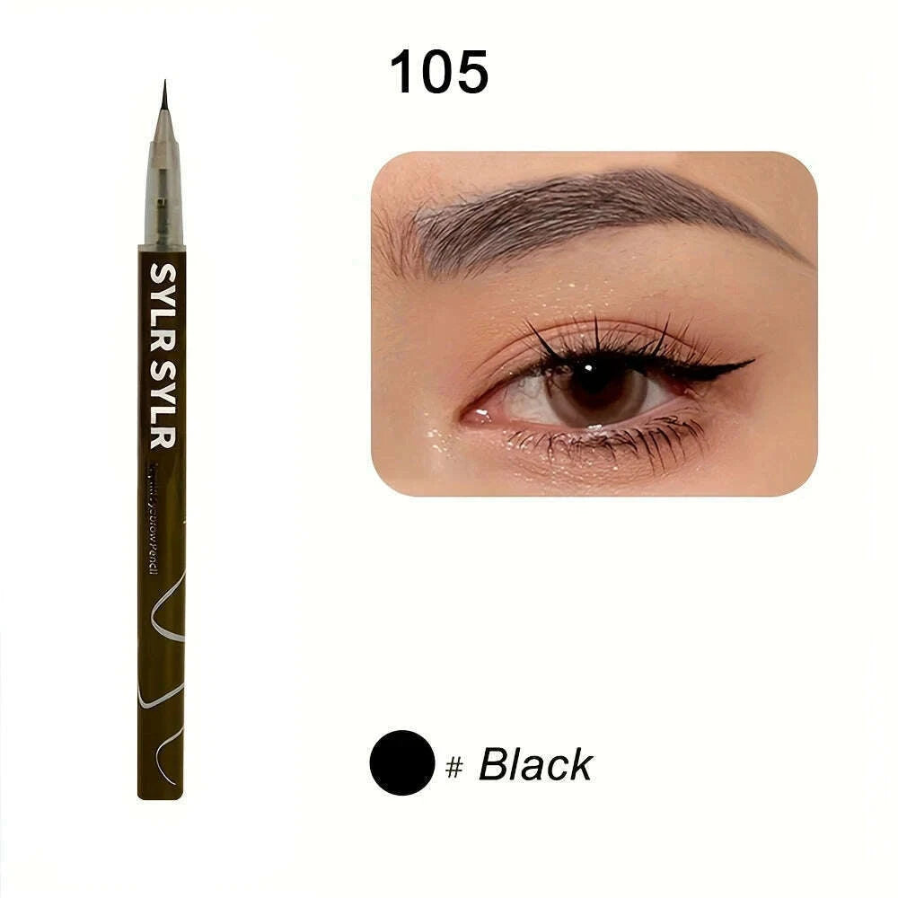 0008mm-ultra-fine-eyebrow-pen-long-last-smudge-proof-waterproof-sweat-proof-high-pigmented-easy-applying-liquid-eye-brow-pencil-kimlud-kimlud-33913331