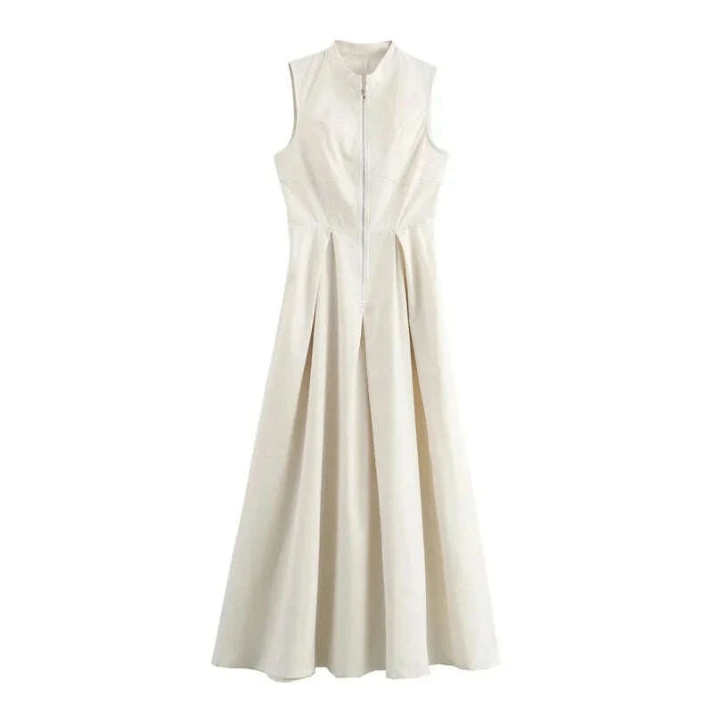 mujer-zipper-long-dress-woman-pleated-sleeveless-bodycon-dress-summer-elegant-party-dresses-for-women-2025-new-midi-dresseskimludkimlud-35568262