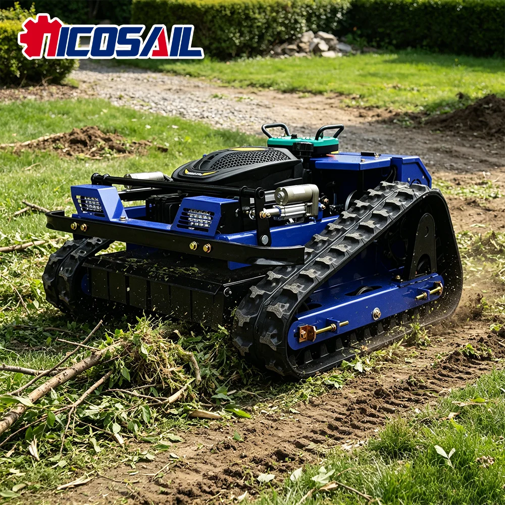 Remote Control Grass Cutter - Heavy Duty - 500mm Cutting Width | KIMLUD