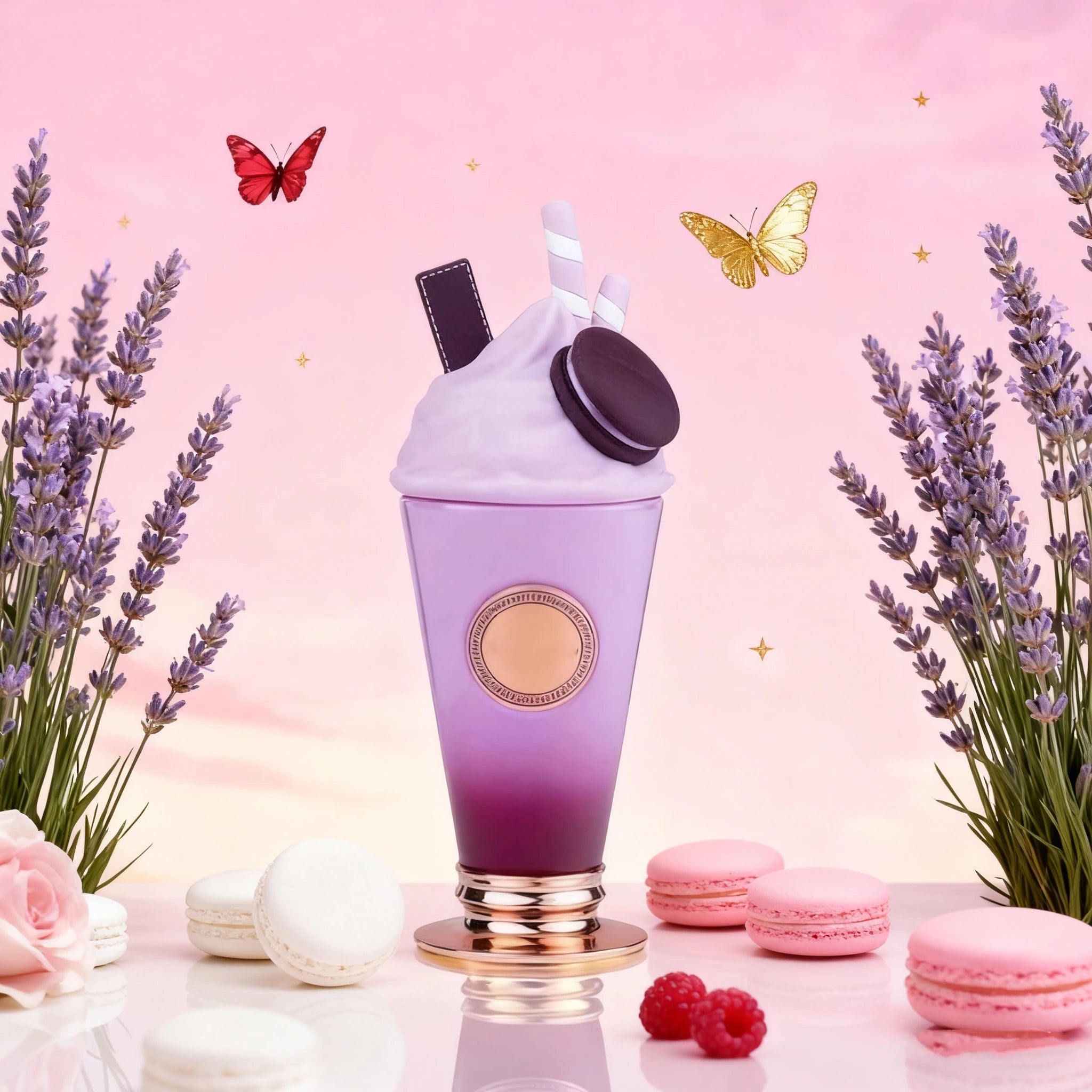 Lux Velvet Fragrance Gift Set Premium — Purple | KIMLUD