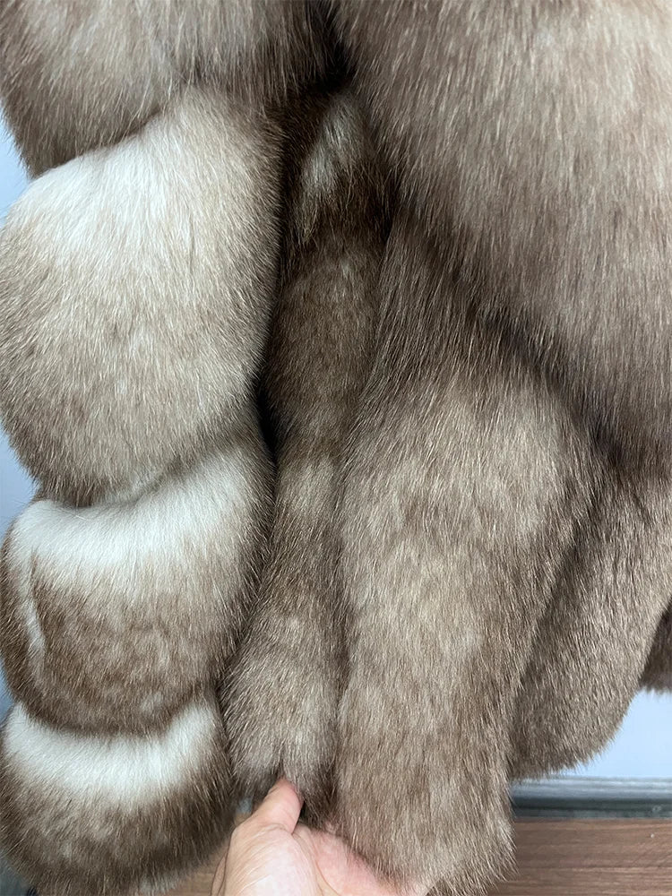 Fox Fur Coat – Luxury Mid-Length – Fox Fur | KIMLUD