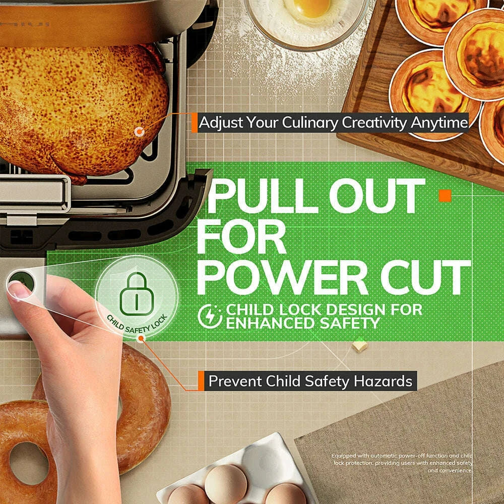 5l-air-fryer-electric-hot-fryer-oven-oilless-cooker-with-touch-control-nonstick-basket-visible-window-family-sizekimlud-womens-fashion-34613943