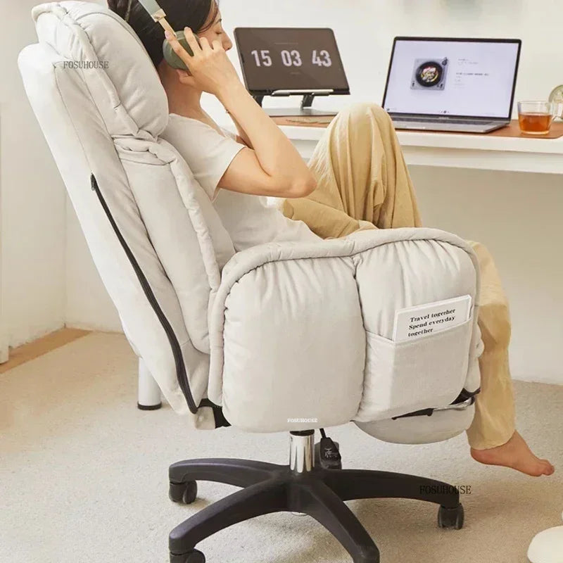 Creative Swivel Lift Office Chairs Modern Comfortable Backrest Computer Chairs Student Study Gaming Chair for Office Furniture L
