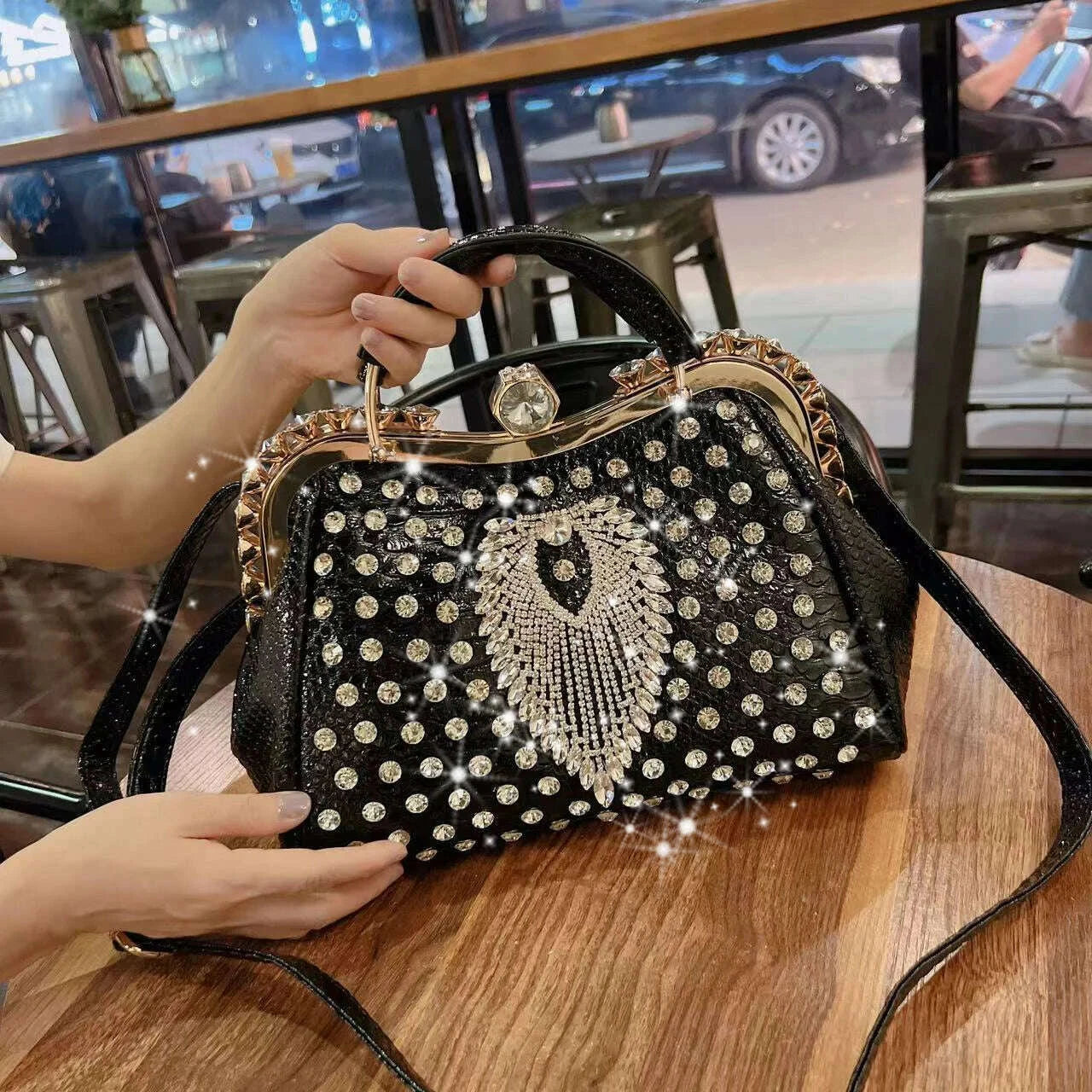2023-new-luxury-fashion-diamonds-women39s-handbags-leather-design-clip-rhinestone-bag-portable-tote-shoulder-messenger-bags-kimlud-kimlud-33914943