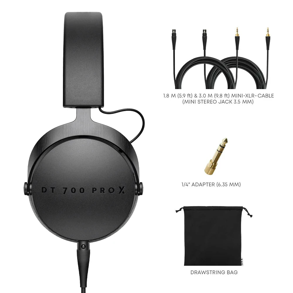 DT 700 PRO X Studio Grade Over Ear Headphones With HiFi Sound Closed Back Design For Professional Recording Limited Time Offer