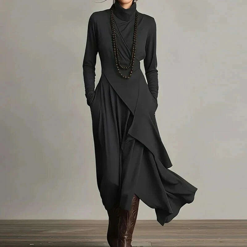 kimlud-spring-autumn-long-sleeve-solid-party-dress-women-holiday-turtleneck-simple-irregular-dress-new-fashion-patchwork-ladies-dress-kimlud-womens-clothes-35044800