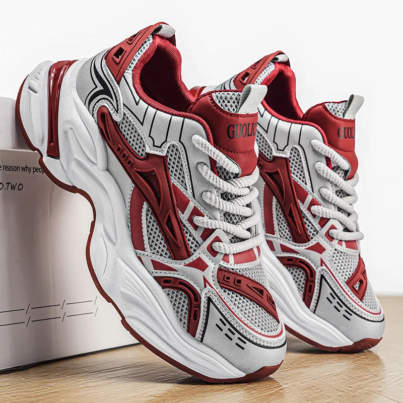 Men's Sneakers – Breathable – Thick Sole | KIMLUD