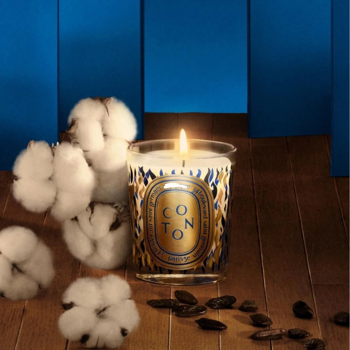 Transparent Glass Scented Candle Romantic Glow — Clear | KIMLUD