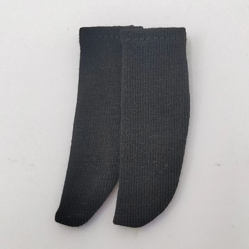 Cloth Socks For Blythe Doll Long Stockings — Black | KIMLUD