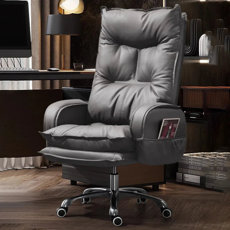 Ergonomic Computer Office Chair Gaming Recliner Swivel Study Office Chair Accent Armchair Comfy Silla De Oficina Salon Furniture