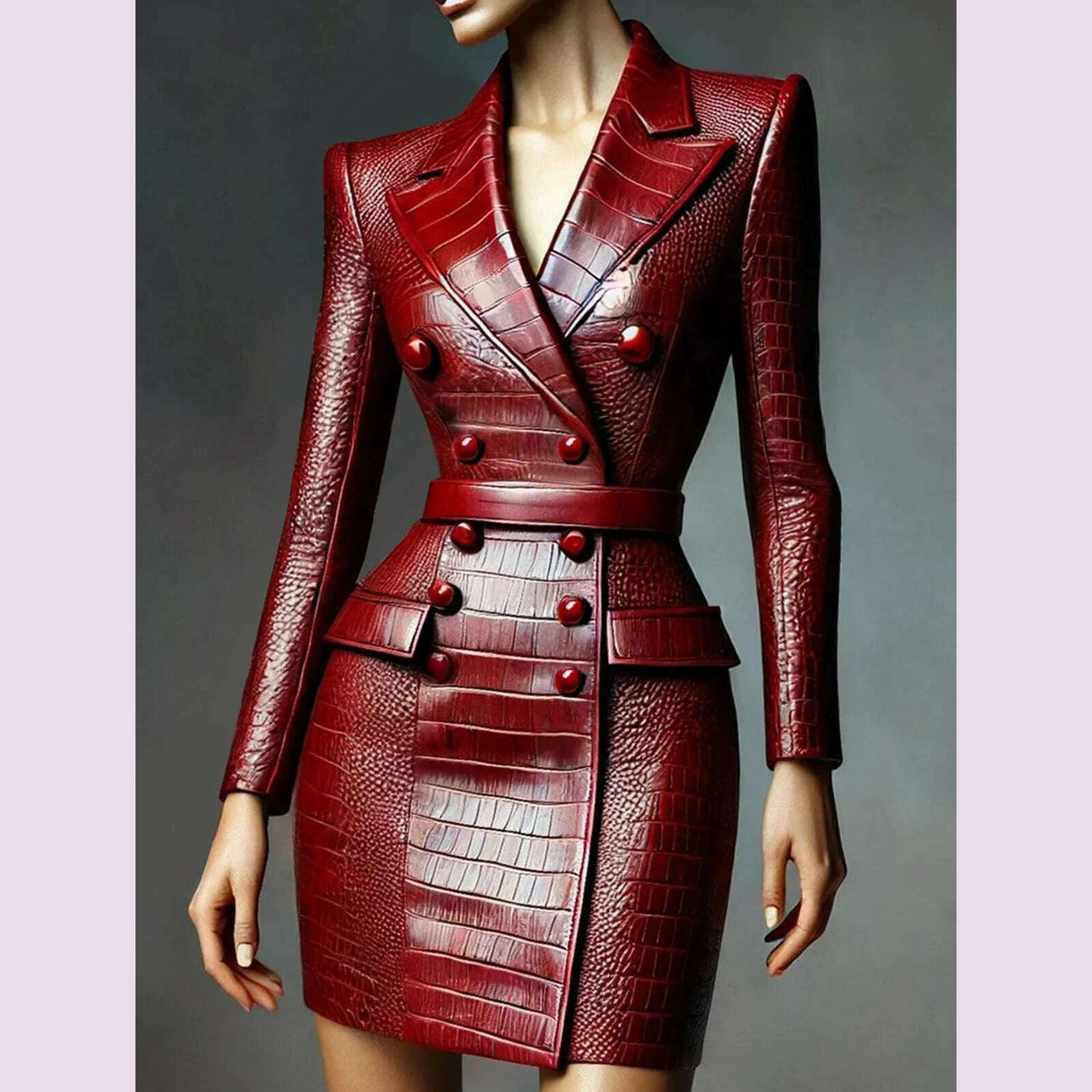 new-pu-leather-dresses-for-women-lapel-collor-double-breasted-alligator-pattern-belt-mini-dress-long-sleeve-elegant-dress-2025kimlud-womens-fashion-34621133