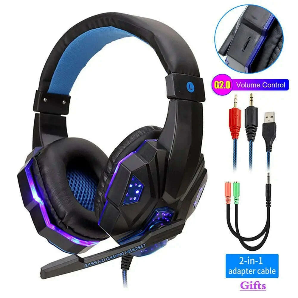 professional-led-light-wired-gaming-headphones-with-microphone-for-computer-ps4-ps5-xbox-bass-stereo-pc-gaming-headset-giftskimlud-womens-fashion-34628407