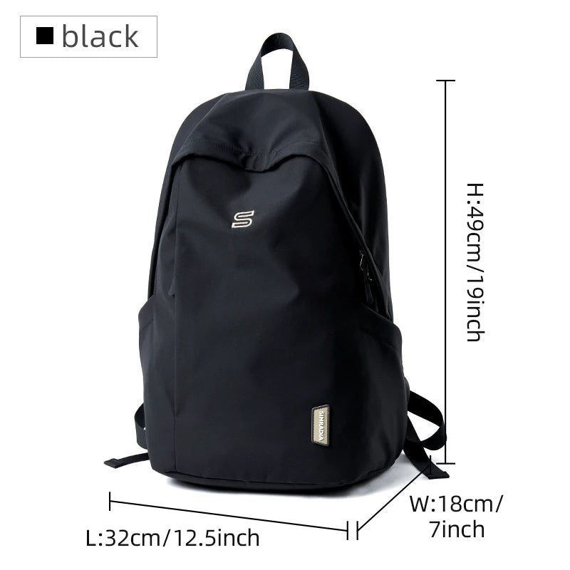 Ultra minimalist Lightweight Laptop Backpack Men Women Casual Waterproof Outdoor Travel Sport Rucksack Youth Teenage School Bag