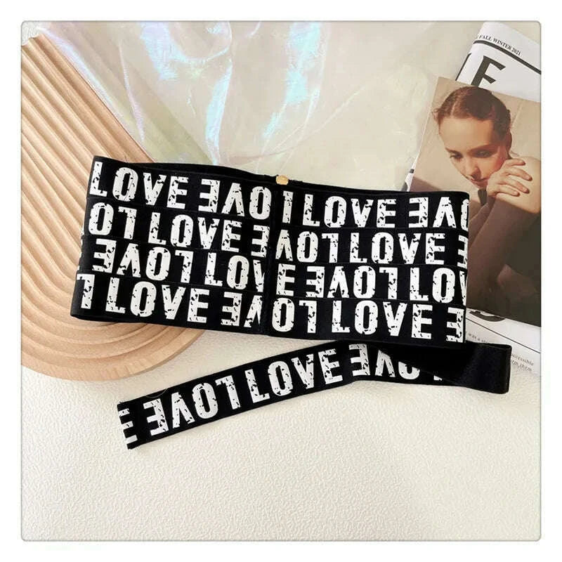 getspring-women-cummerbunds-letter-printed-zipper-black-wide-belt-fashion-elastic-waistband-all-match-ladies-waist-band-corsetkimlud-womens-fashion-34620992