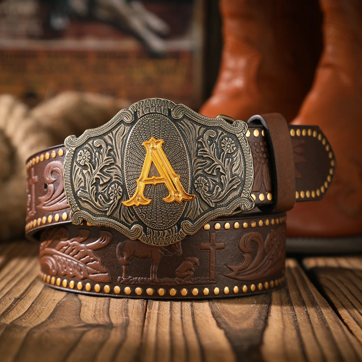 Casual Retro PU Belt With Metal Buckle — Black | KIMLUD