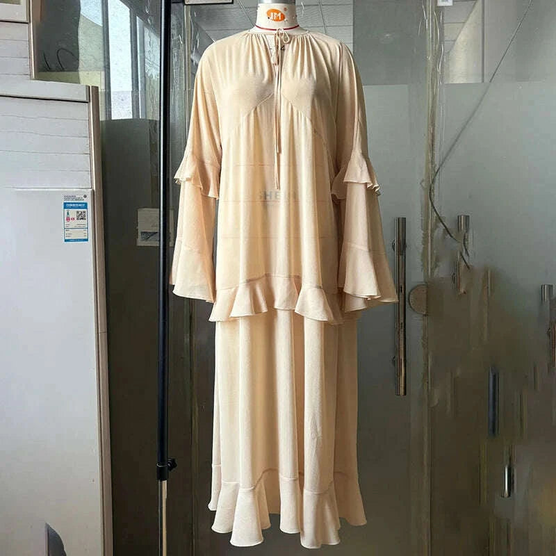 tornova-chiffon-ruffled-long-dress-for-women-flared-sleeves-long-sleeve-v-neck-high-waist-dress-female-summer-casual-loose-dress-kimlud-kimlud-33915559