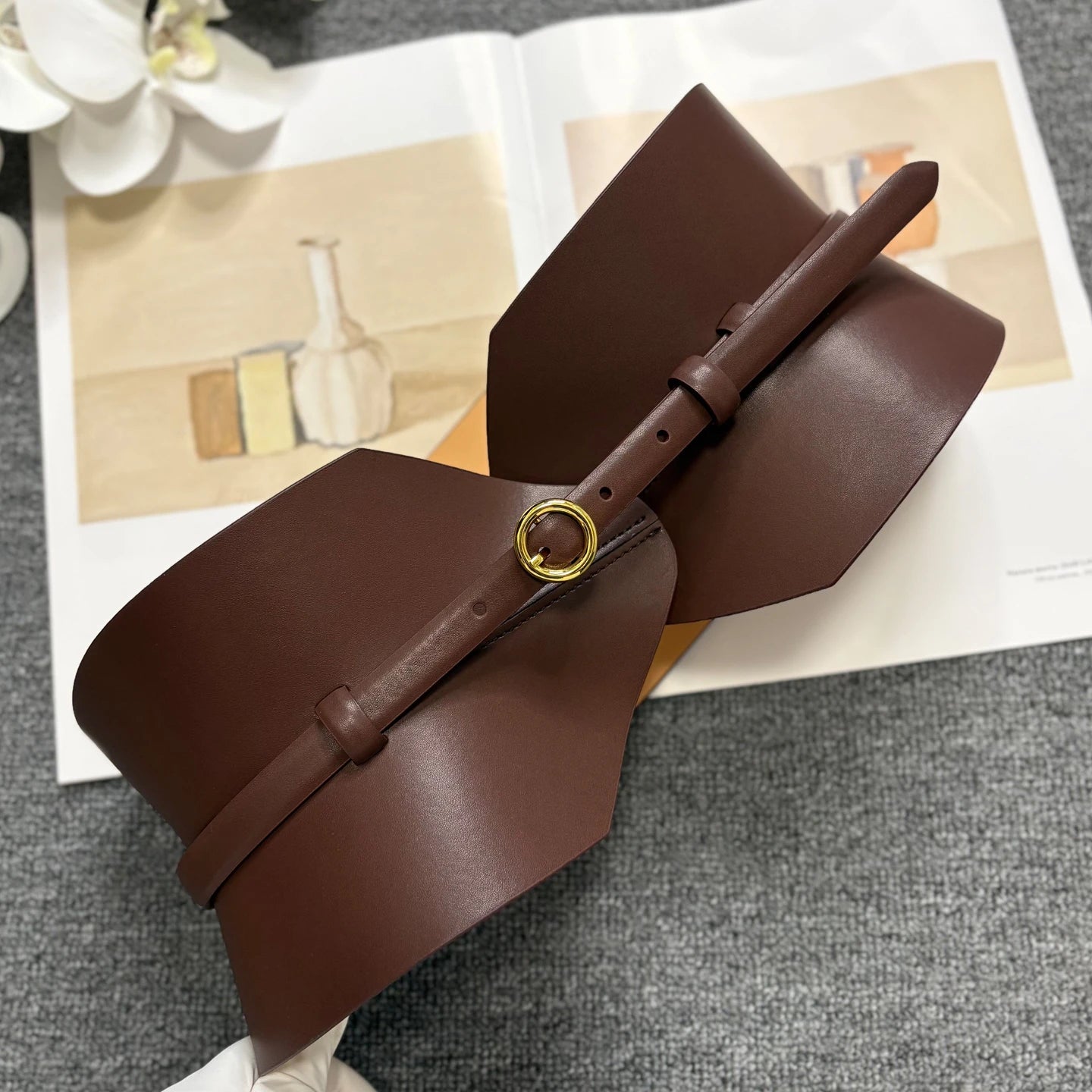 Belt - Slimming Dual Use - Split Leather | KIMLUD