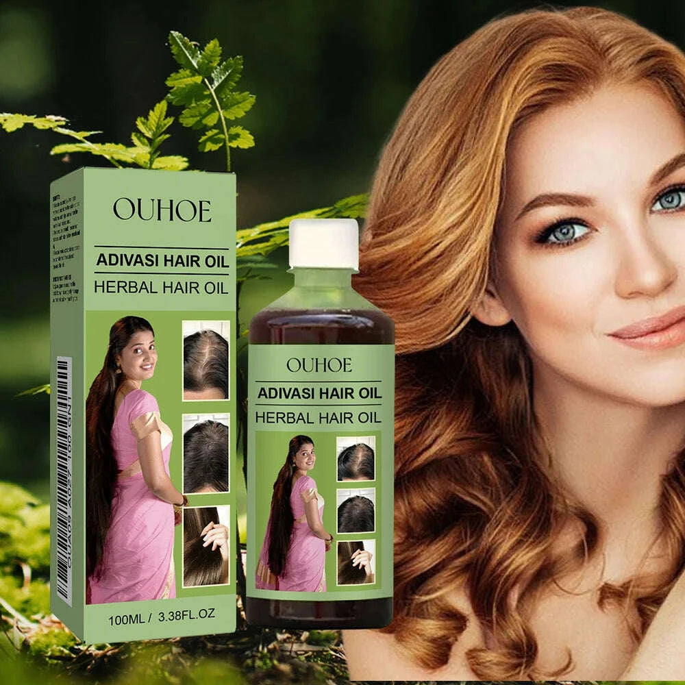 12pcs-100ml-hair-growth-oil-india-adivasi-herbal-hair-care-rosemary-repair-damaged-hydrate-moisturize-scalp-reduce-dandruff-kimlud-kimlud-33915266