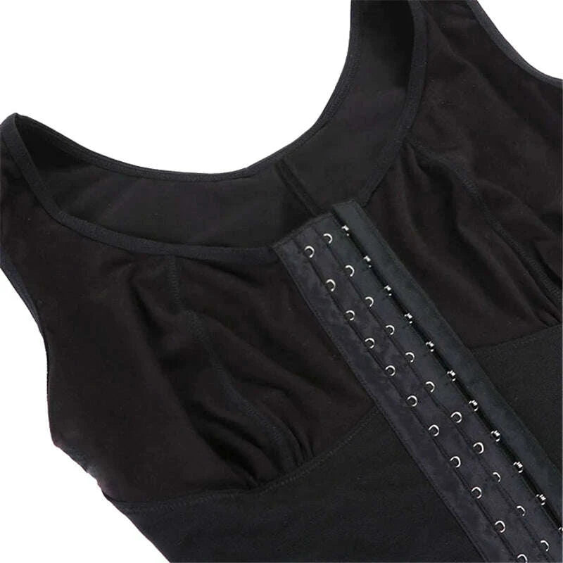 high-compression-fajas-colombiana-short-girdles-with-brooches-bust-for-daily-and-post-surgical-use-slimming-sheath-belly-womenkimlud-womens-clothes-35082435