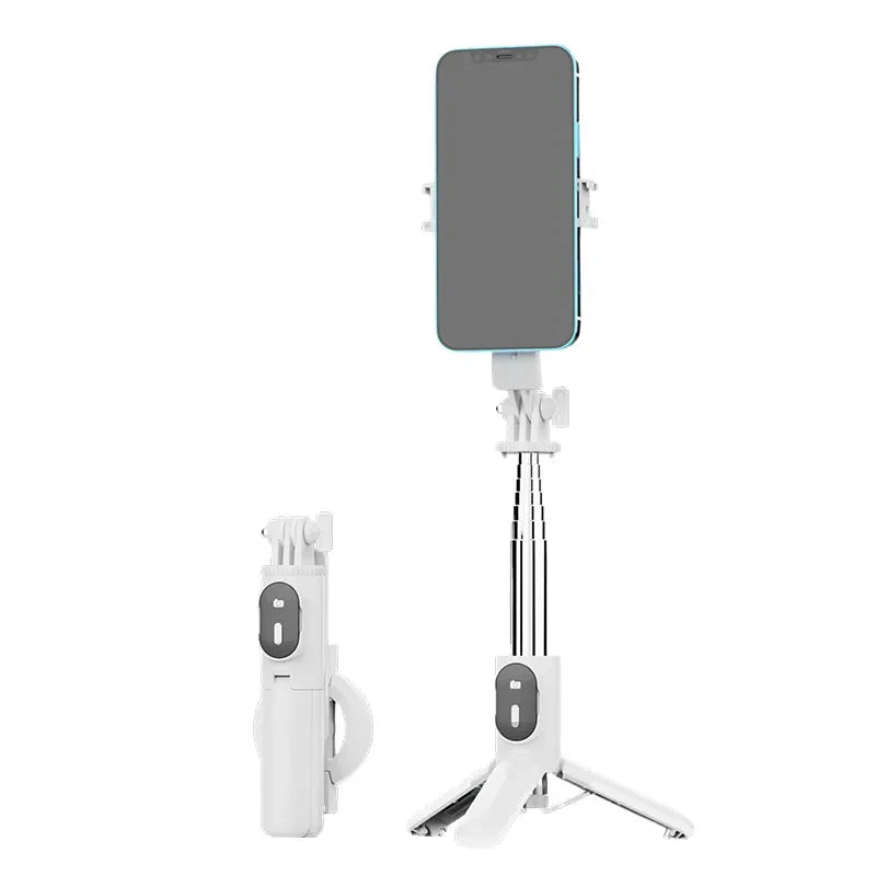 P08Y Pro (MagSafe) Mini Magnetic Selfie Stick Bluetooth Remote Tripod Stabilizer with Remote Control for Smart Phones