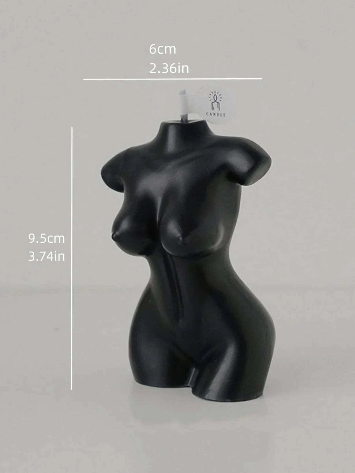 KIMLUD, 1pc Women's Body Shape Aromatherapy Candle Home Decoration Candle Human Sculpture Candle, KIMLUD Womens Clothes
