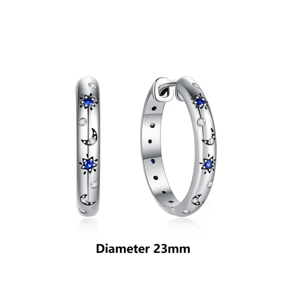 Sterling Silver Stud Hoop Earrings Crown Heart Bee — Rose Gold | KIMLUD