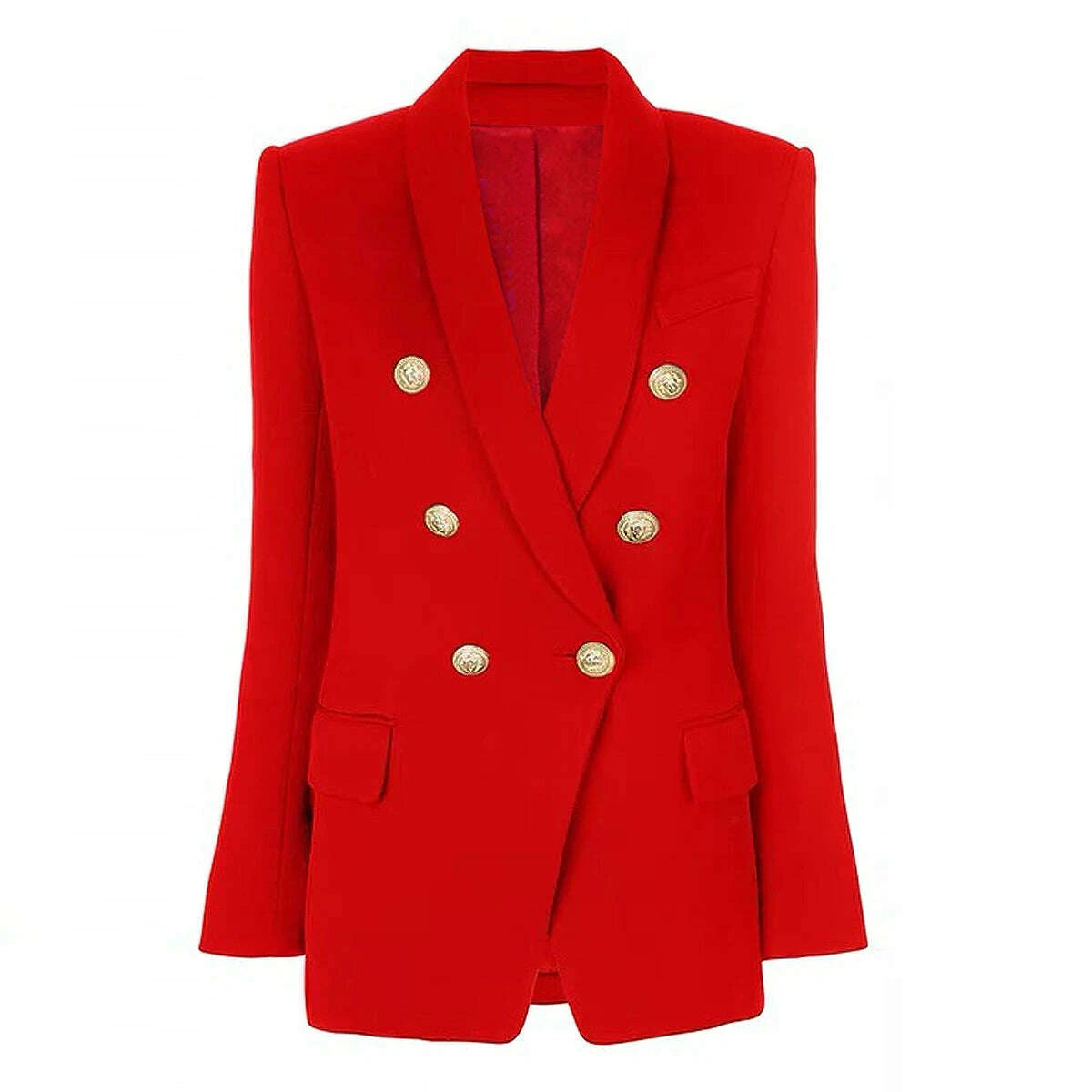 KIMLUD, High-Quality Classic Fashion Temperament Suit Coat - Spring Autumn New Women's Commuter Green Fruit Collar Long Sleeve Coat, KIMLUD Womens Clothes