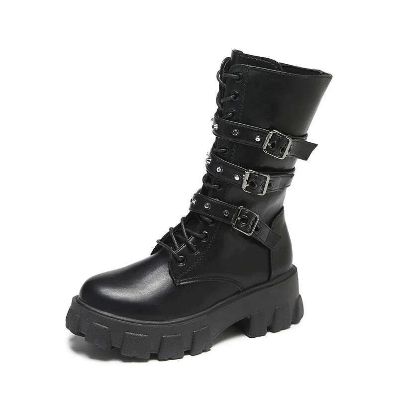 women-ankle-boots-goth-boots-woman-winter-2022-platform-shoes-sneakers-studded-belt-buckle-punk-army-chunky-heels-mid-calf-boots-kimlud-kimlud-33910802
