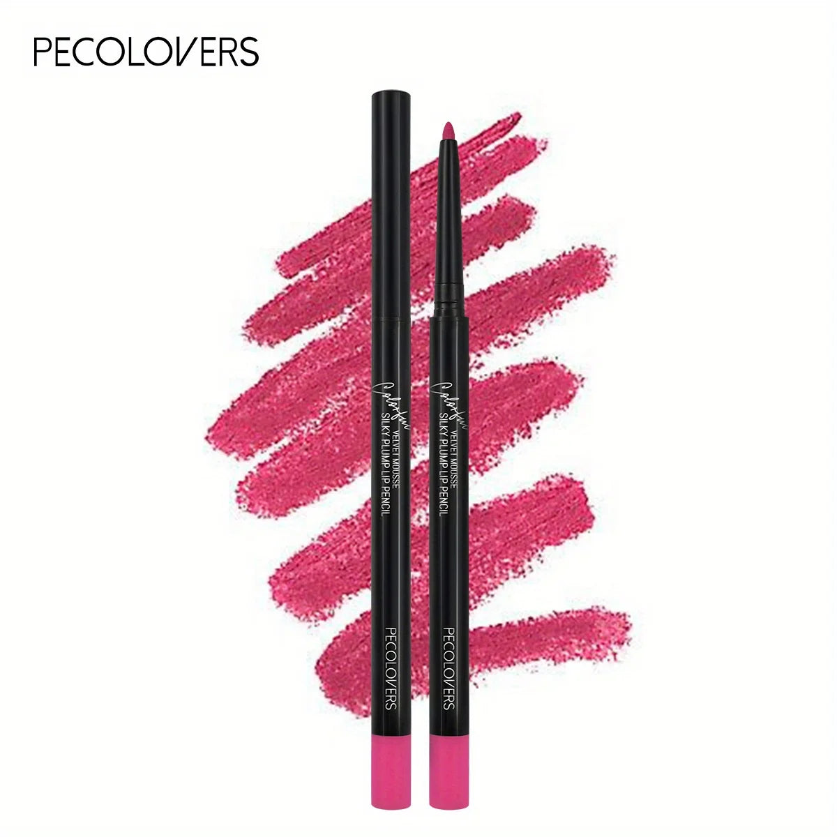 Long-Lasting Matte Lip Pencil - Waterproof, Smudge-Resistant, All Skin Types, Diverse Shades