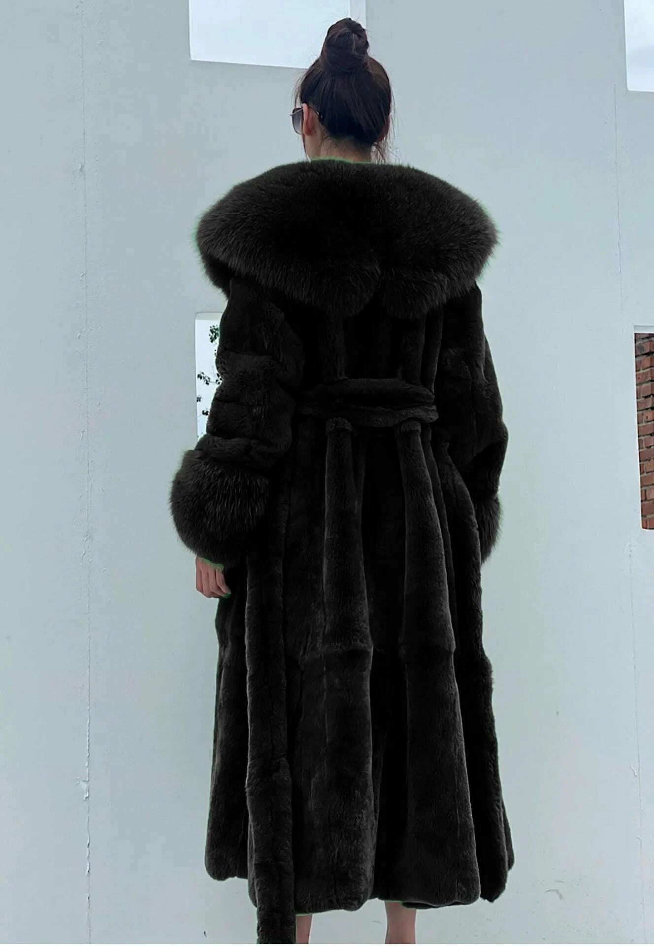 KIMLUD, 2024 Long Mink Coats Women Fur Coats Winter Outwear Faux Fur Jacket Female Long Sleeve Ladies Casual Oversize Fur Coat Parkas, KIMLUD Womens Clothes