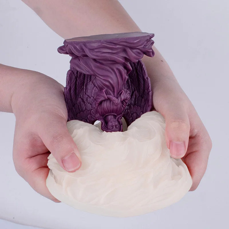 KIMLUD, 3D Christmas Tree Candle Silicone Mold DIY Christmas Party Decoration Aromatherapy Plaster Making Moulds Home Ornament Gifts, KIMLUD Womens Clothes