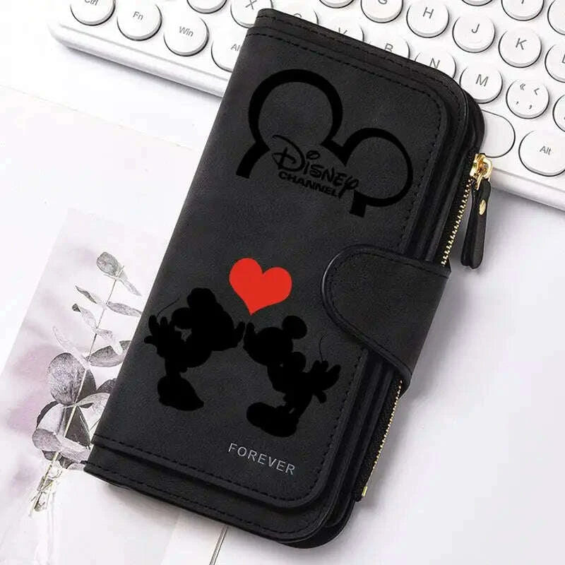 mickey-minnie-lady-long-zip-wallet-buckle-tote-bag-coin-purse-soft-pu-leather-multi-functional-card-holder-casual-dailykimludkimlud-35576049