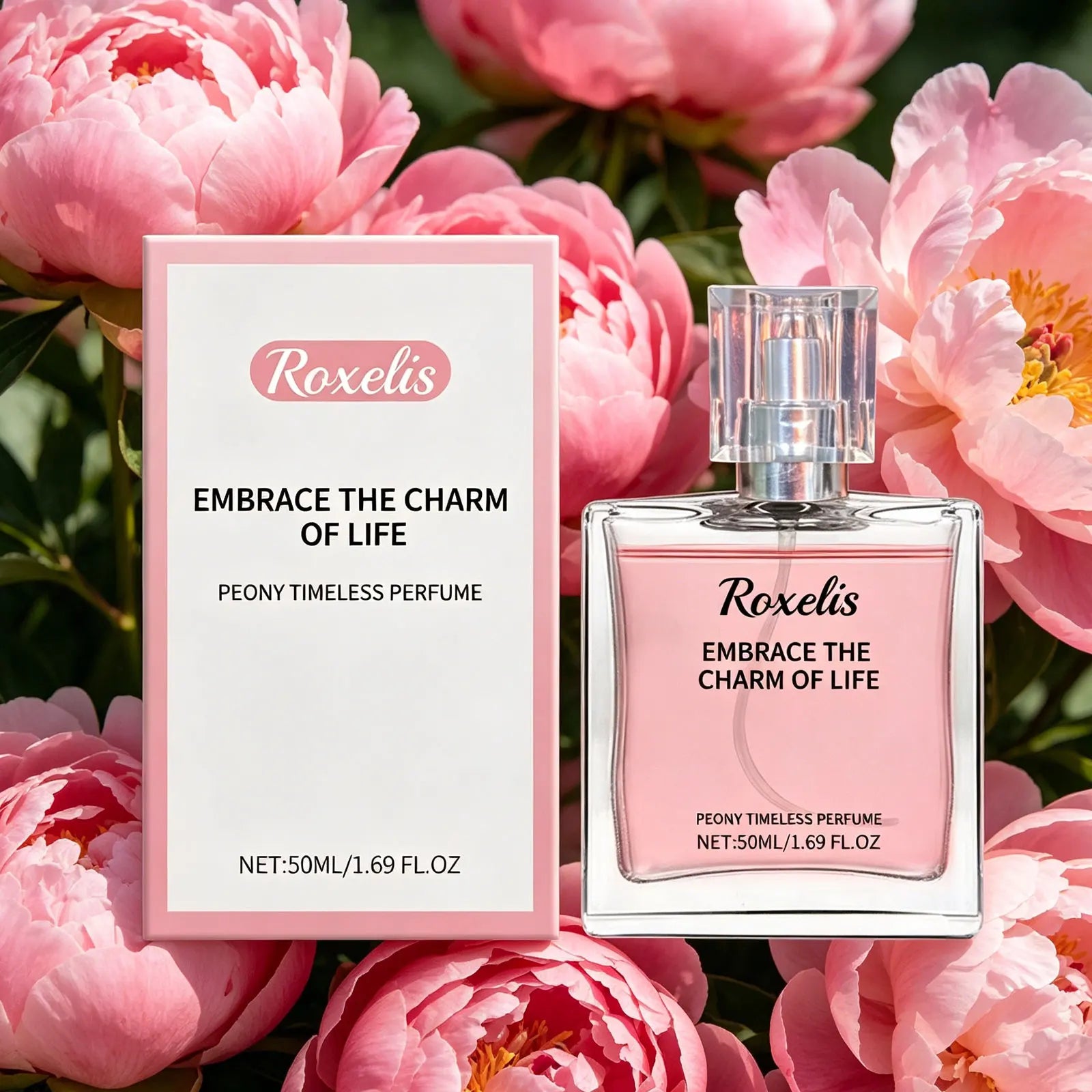 Exquisite Luxurious Floral Perfume — Peony Pink | KIMLUD