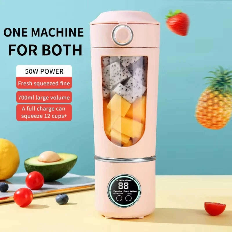 new-portable-juice-maker-blender-for-shakes-smoothie-700ml-durable-juicer-steel-blades-2-in-1-blender-bottle-smoothie-portablekimludkimlud-35564597