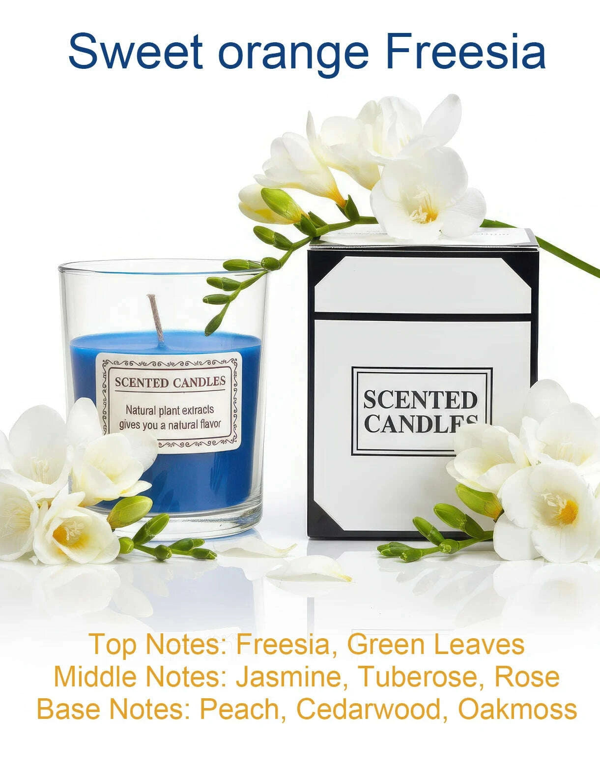 KIMLUD, Scented Glass Jar Candle Handmade Soy Wax – Smokeless Aromatherapy Candle for Home Decor, Relaxation, Spa, or Party Gift Set, KIMLUD Womens Clothes