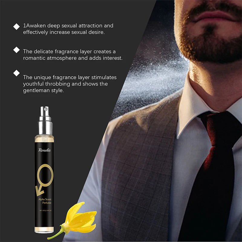 Unisex Pheromone Perfume For Attraction — Gold | KIMLUD
