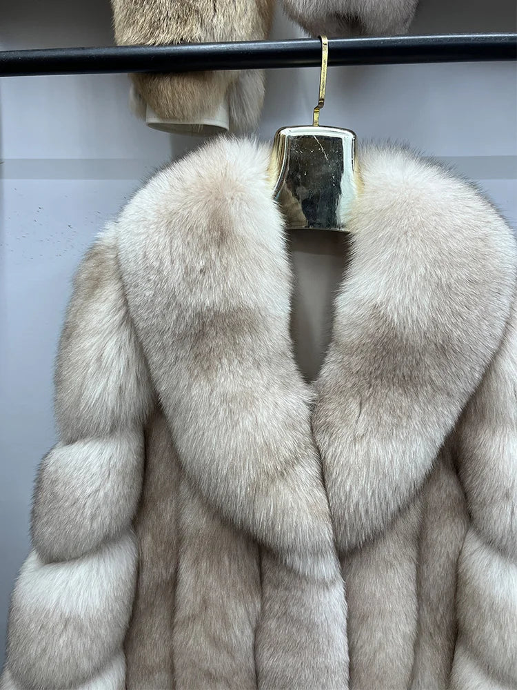 Fox Fur Coat – Luxury Mid-Length – Fox Fur | KIMLUD