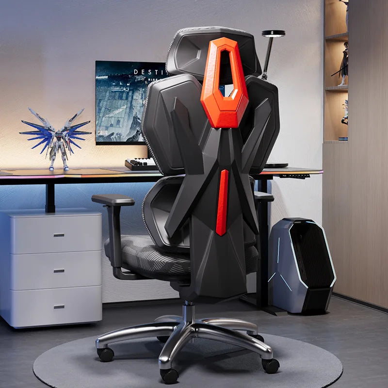 Lacework Esports Office Chair Adjustable Height — Charcoal Grey | KIMLUD