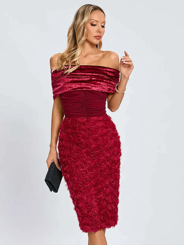 vc-red-off-the-shoulder-midi-dress-flower-patchwork-mesh-slash-neck-velvet-bodycon-prom-celebrity-cocktail-party-wear-vestidoskimlud-womens-clothes-35075405