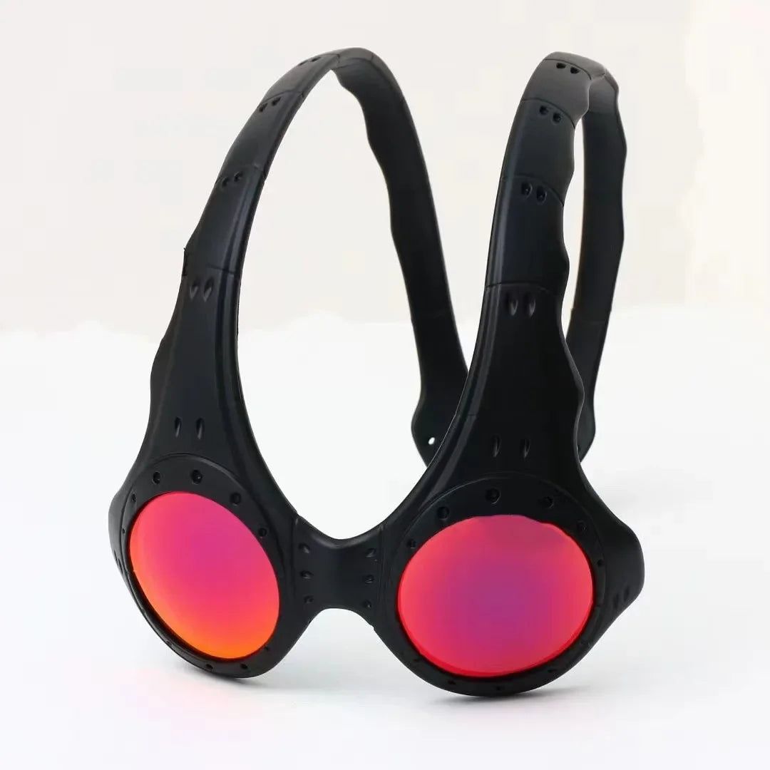 Metal Frame Unisex Sunglasses — Amber Brown | KIMLUD